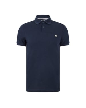 Weekend Offender Heren Barnum Poloshirt met Korte Mouwen (Marine)