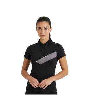 Ellesse Lotali polotröja för dam och dam (Svart)