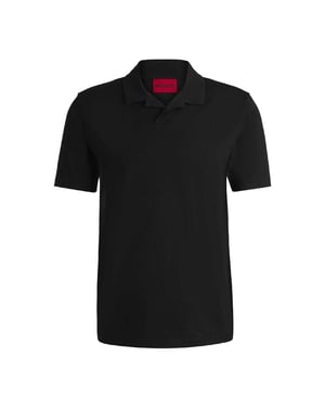 Hugo Heren Dimerspolo Poloshirt (Zwart)