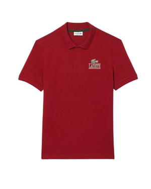 Lacoste Heren Regular Poloshirt (Rood)
