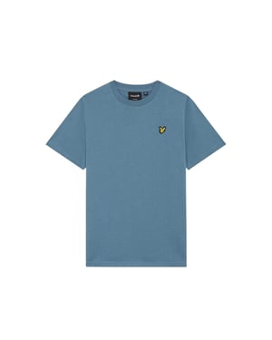 Lyle & Scott Regular T-Shirt med broderad logotyp för barn (Ocean Sky)