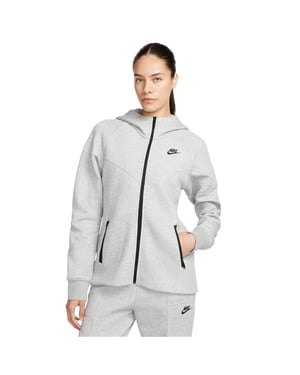 Nike Dames/Dames Windrunner Tech Fleece Full Zip Hoodie (Grijs)