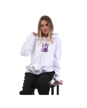 Diesel Dames/Dames Reggy Relaxed Fit Hoodie (Wit)