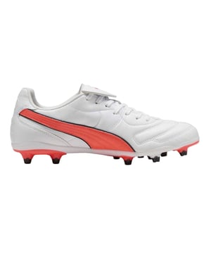 Puma Liga King voetbalschoenen voor heren, stevige zool (Poema Wit)