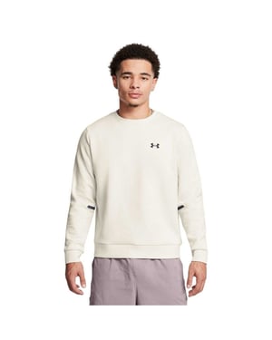 Under Armour Heren Unstoppable Sweatshirt (Wit, Zwart)