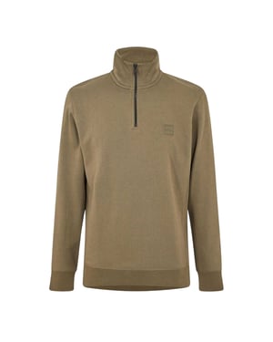 Boss Heren Badstof Sweatshirt (Groen)