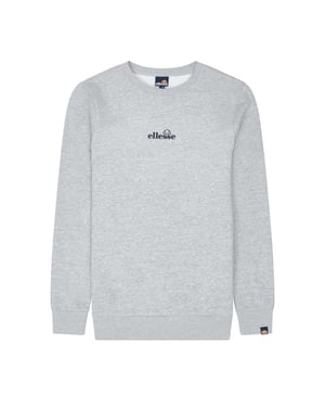 Ellesse Kimato Crew Neck långärmad sweatshirt för herrar (Grå marl)