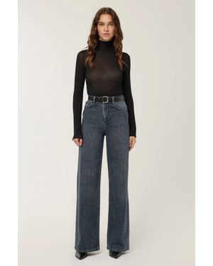 High Waist Wide Leg Jeans