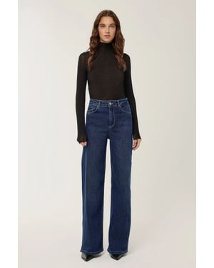High Waist Wide Leg Jeans