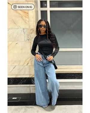 High Waist Wide Leg Jeans