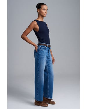 Hoge Taille Wijde Jeans