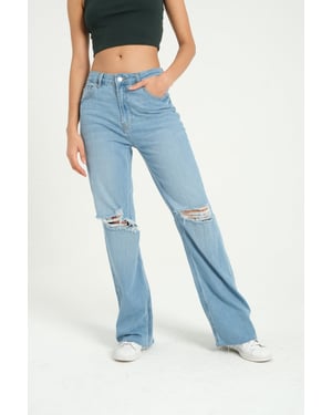 High Waist Wide Leg Jeans