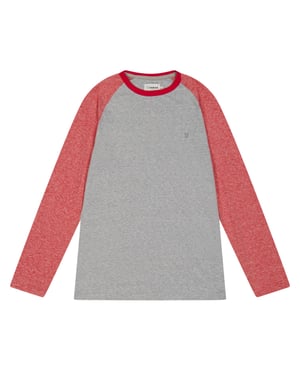 Farah Raglan-baseballtröja för barn (Orange)