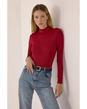 Basal långärmad bodysuit