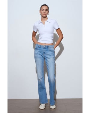 Låg midja Bootcut Denim Jeans