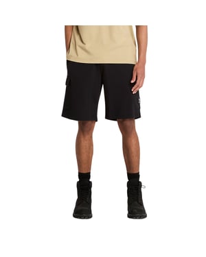 Timberland Heren Geweven Cargo Shorts (Zwart)