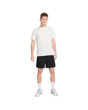 Nike Heren Unlimited Dri-FIT-short met relaxte pasvorm (Zwart)