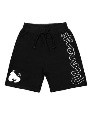 Money Shorts i signaturbomull för barn/ungdomar (Svart)