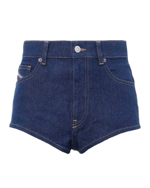 Diesel Dames/Dames De-Lunar High Waist Shorts (Blauw)