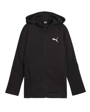 Puma Kinderen Evostripe Full Zip Hoodie (Puma Zwart)