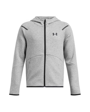 Under Armour Kinder/Kids Unstoppable Raglan Full Zip Hoodie (Grijs)