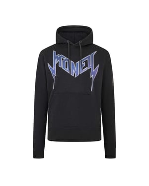 Money Heren Regular Hoodie met lange mouwen (Zwart)