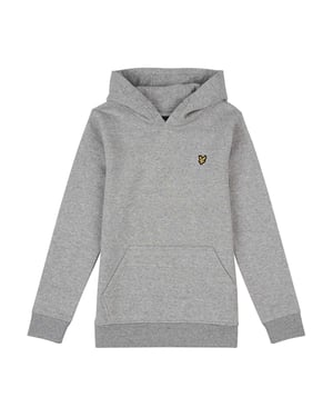 Lyle & Scott Boys Regular Hoodie (Grått ljung)
