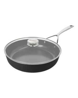 Demeyere Alu pro 5 ceraforce hoge bakpan 28 cm nu met gratis glasdeksel