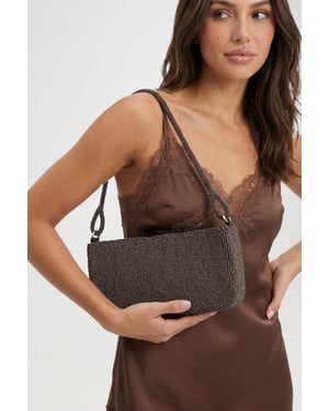 Beaded Detail Shoulder Bag