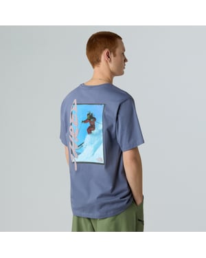 Unisex Nse Slopes Relaxed T-Shirt Twilight Galaxy