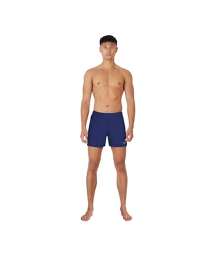 Nike Heren geborduurd logo zwembroek Regular (Middernacht marine)