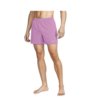 Nike Heren geborduurd logo zwembroek Regular (Magenta)