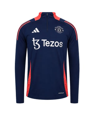 Adidas 2024/25 Manchester United Mens Navy Top
