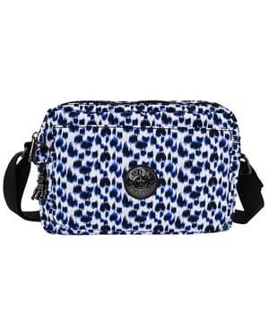Kipling Curious Leopard Abanu Blue Crossbody Bag
