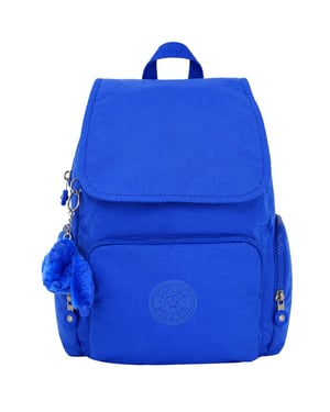 Kipling City Zip Blue Backpack