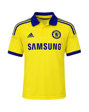 Adidas Chelsea Kids Yellow Away Shirt