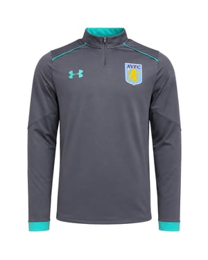 Under Armour Aston Villa Mens Grey Football Top