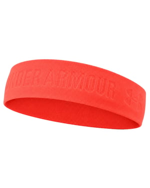 Under Armour Grip Wide Orange Headband