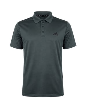 Adidas Essentials Mens Khaki Polo Shirt