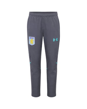Under Armour Aston Villa Travel Kids Grey Track Pants
