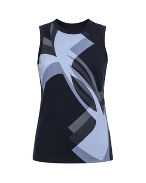 Under Armour Overlay Logo Womens Black Vest