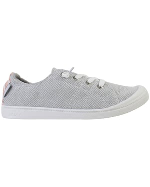 Roxy Bayshore Plus Womens Grey Plimsolls