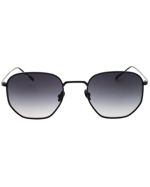 Lacoste Matte Blue Sunglasses