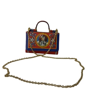 Dolce & Gabbana Gedrukt Sicilië Von Tas in Multikleur Leer
