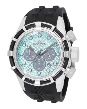 Invicta Bolt 49164 Herrklocka - Kvartsrörelse - Rostfritt Stål med Blå Urskiva - 50 mm
