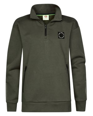Petrol Industries - Jongens Half-zip sweater Millhaven - Grijs