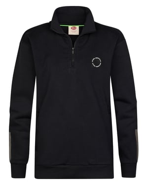 Petrol Industries - Jongens Half-zip sweater Millhaven - Zwart