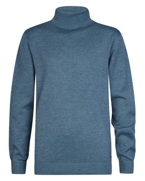 Petrol Industries - Jongens Fijngebreide coltrui steelshore - Blauw