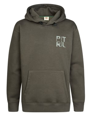 Petrol Industries - Jongens Relaxed hoodie met print millplace - Grijs