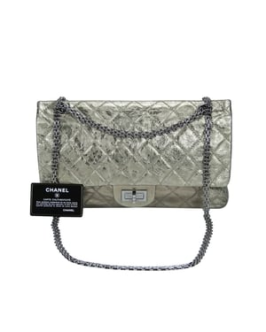 Chanel 2.55 Reissue Jumbo Gold Aged Calfskin Ruthenium
